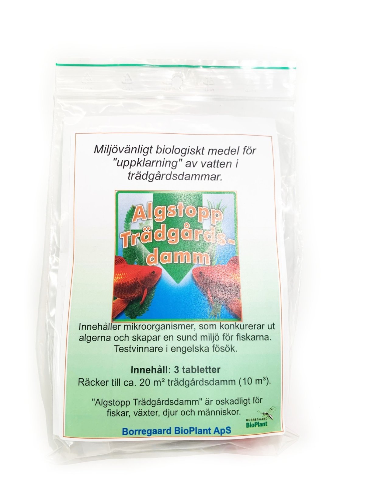 Algae Stop for garden ponds