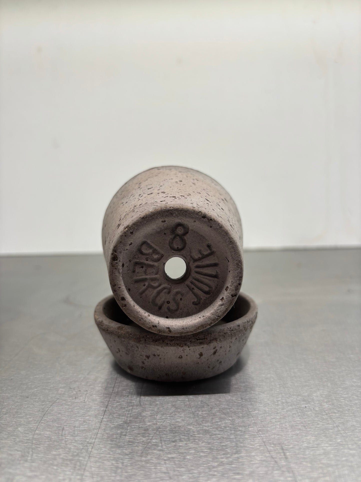 Bergs potts- Clay pot, 9.5x8cm