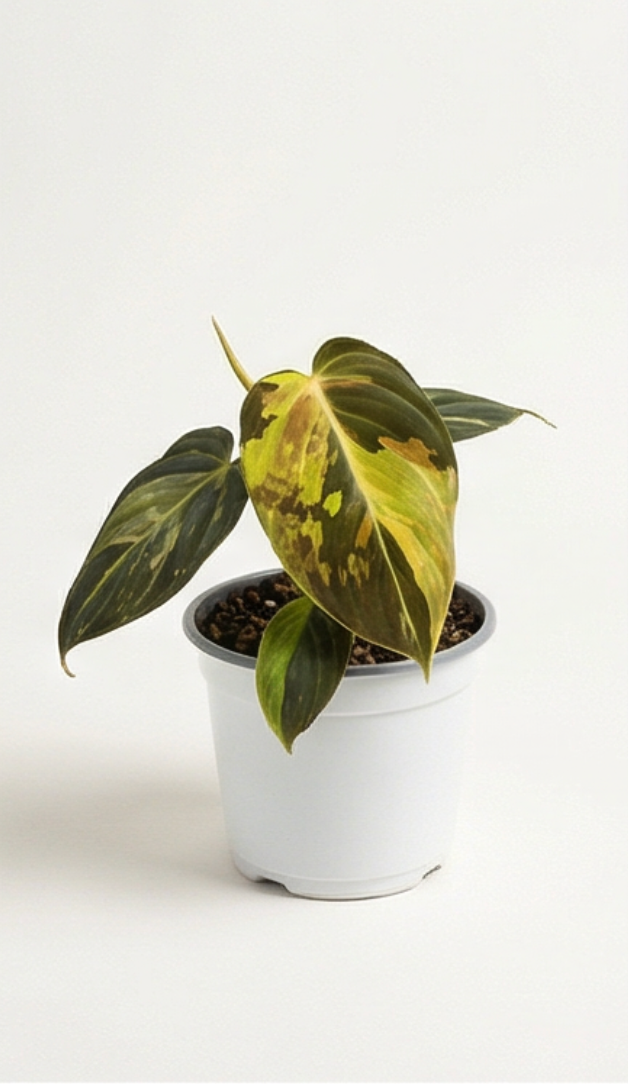 Philodendron melanochrysum Variegata - Preorder