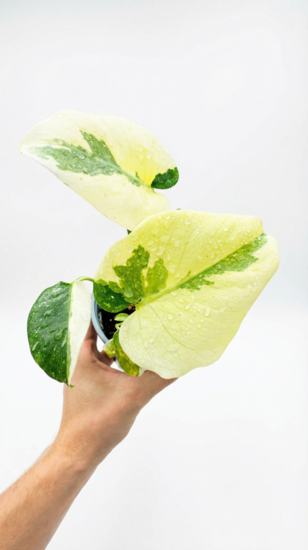 Monstera Lava White Ghost - Preorder