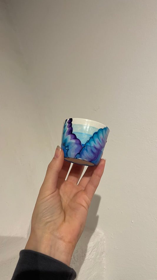 Handpainted Pot 6cm