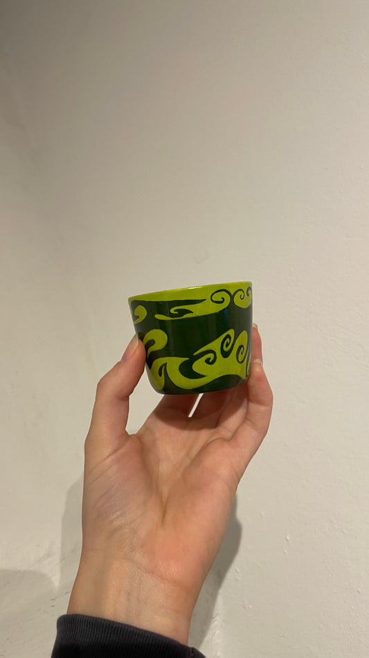 Handpainted Pot 6cm