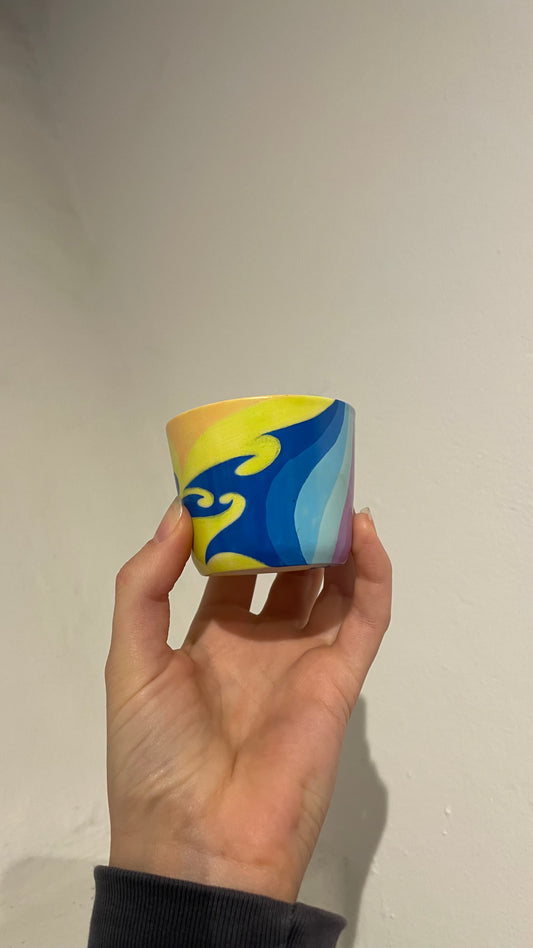 Handpainted Pot 6cm