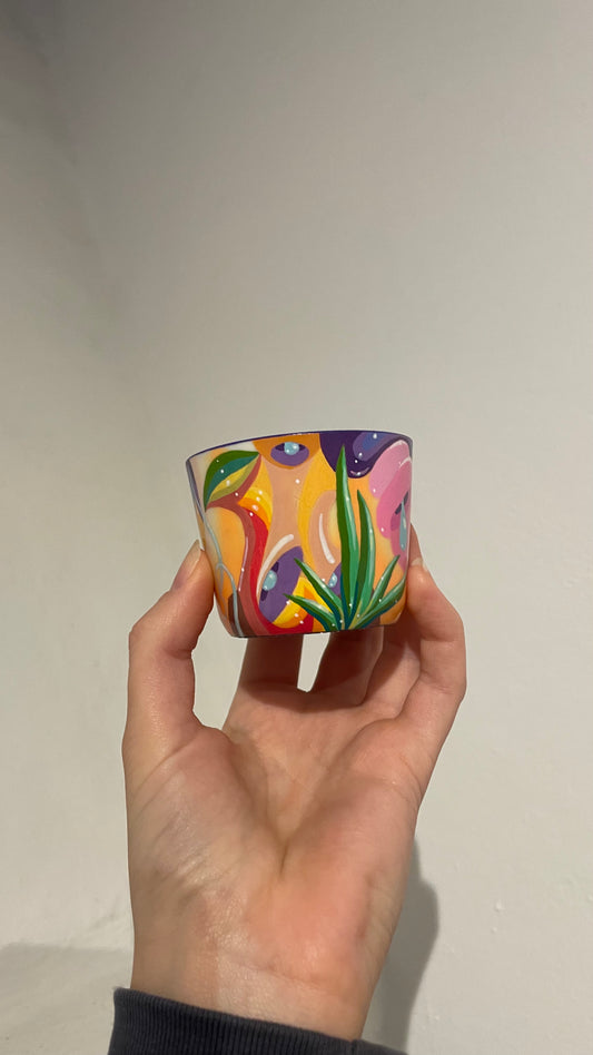 Handpainted Pot 6cm
