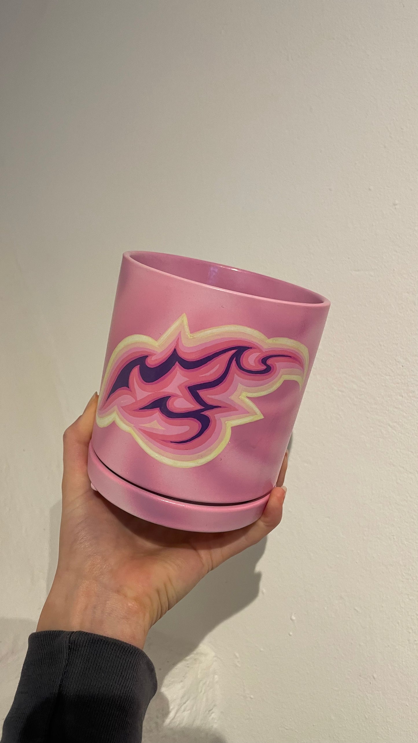 Handpainted Pot 10cm