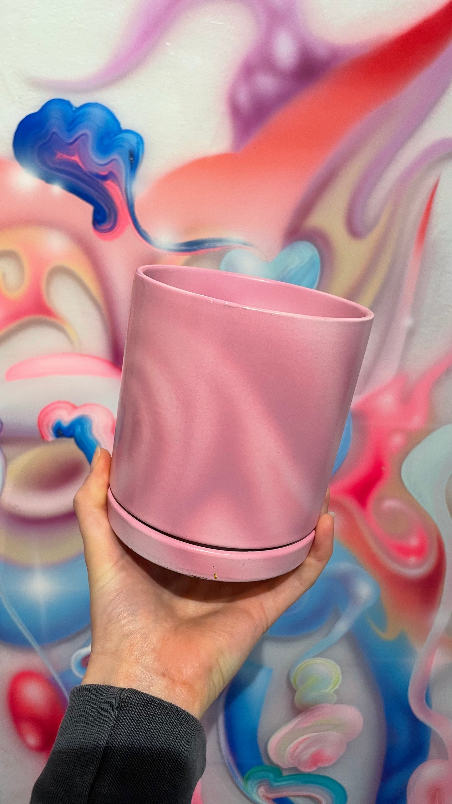 Handpainted Pot 10cm