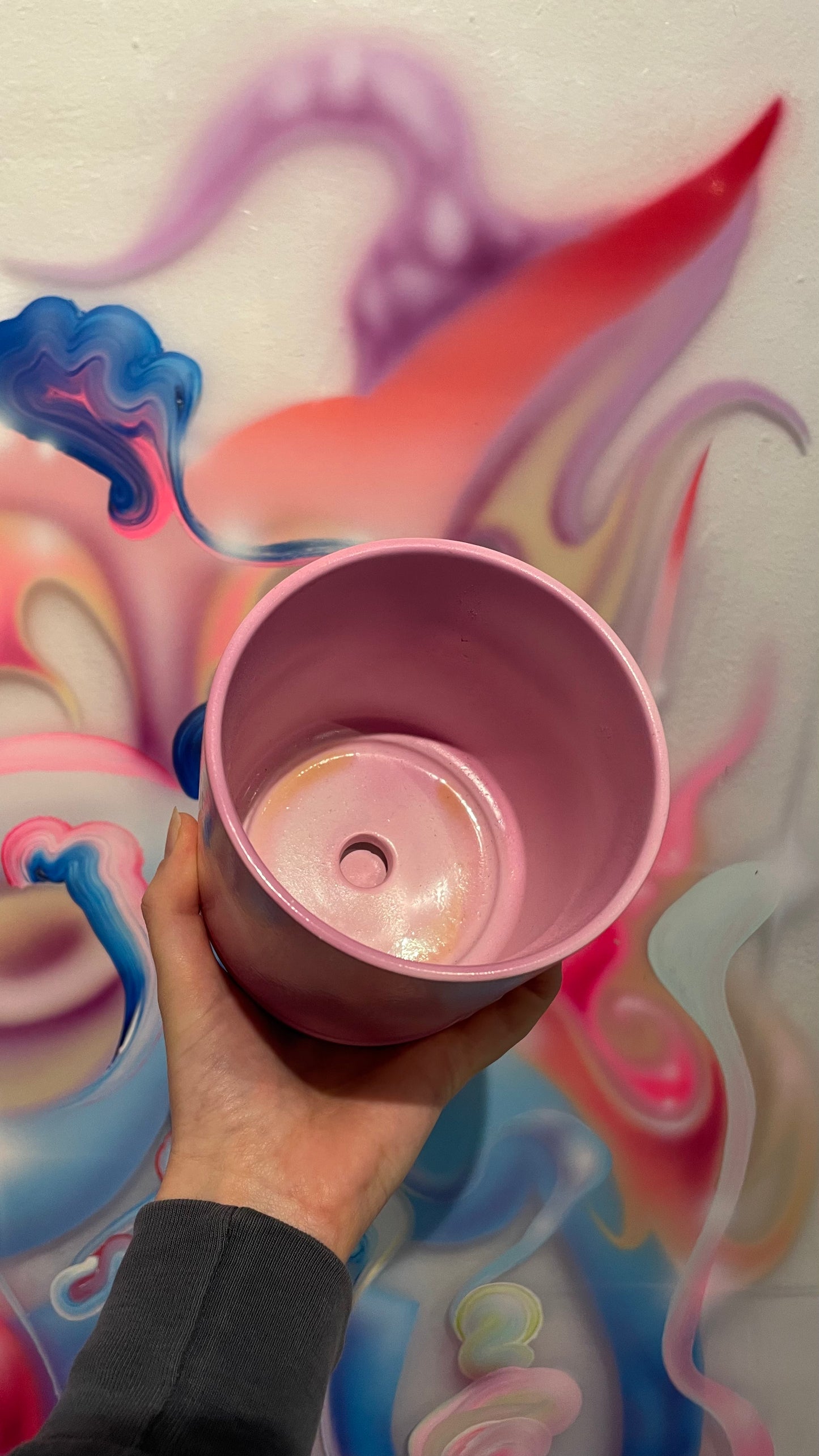 Handpainted Pot 10cm