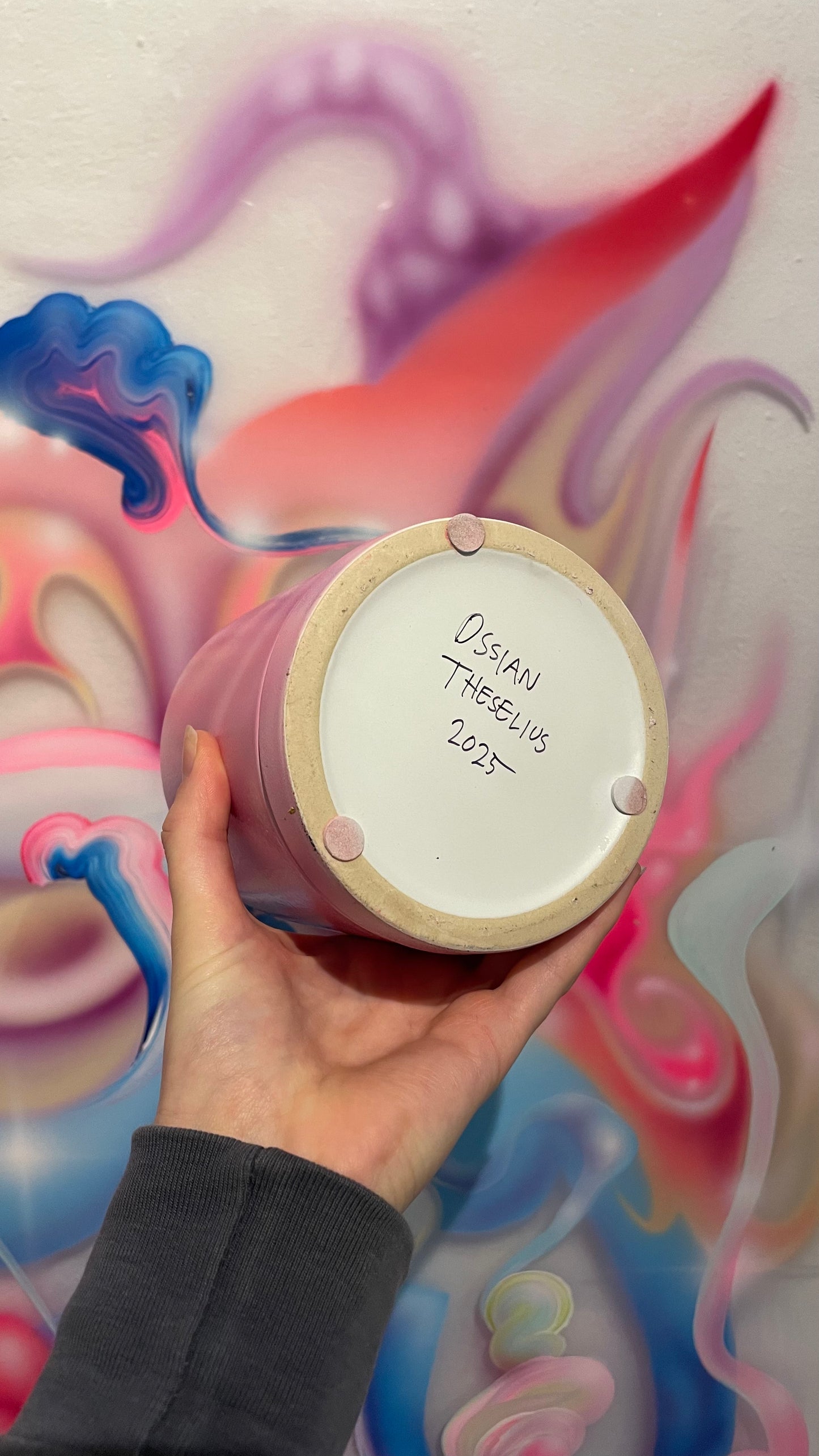 Handpainted Pot 10cm