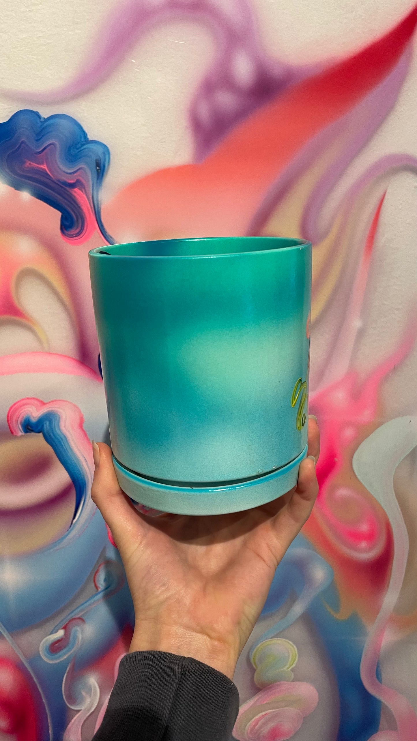 Handpainted Pot 10cm