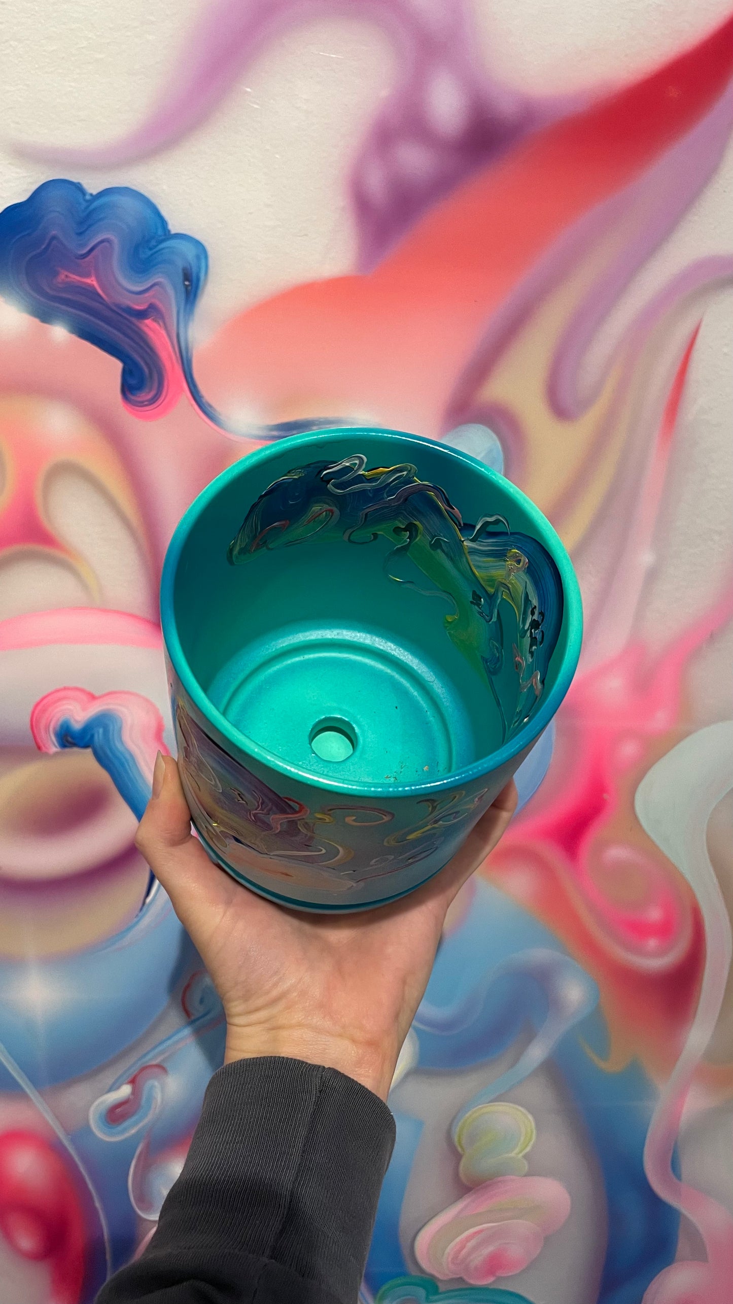 Handpainted Pot 10cm