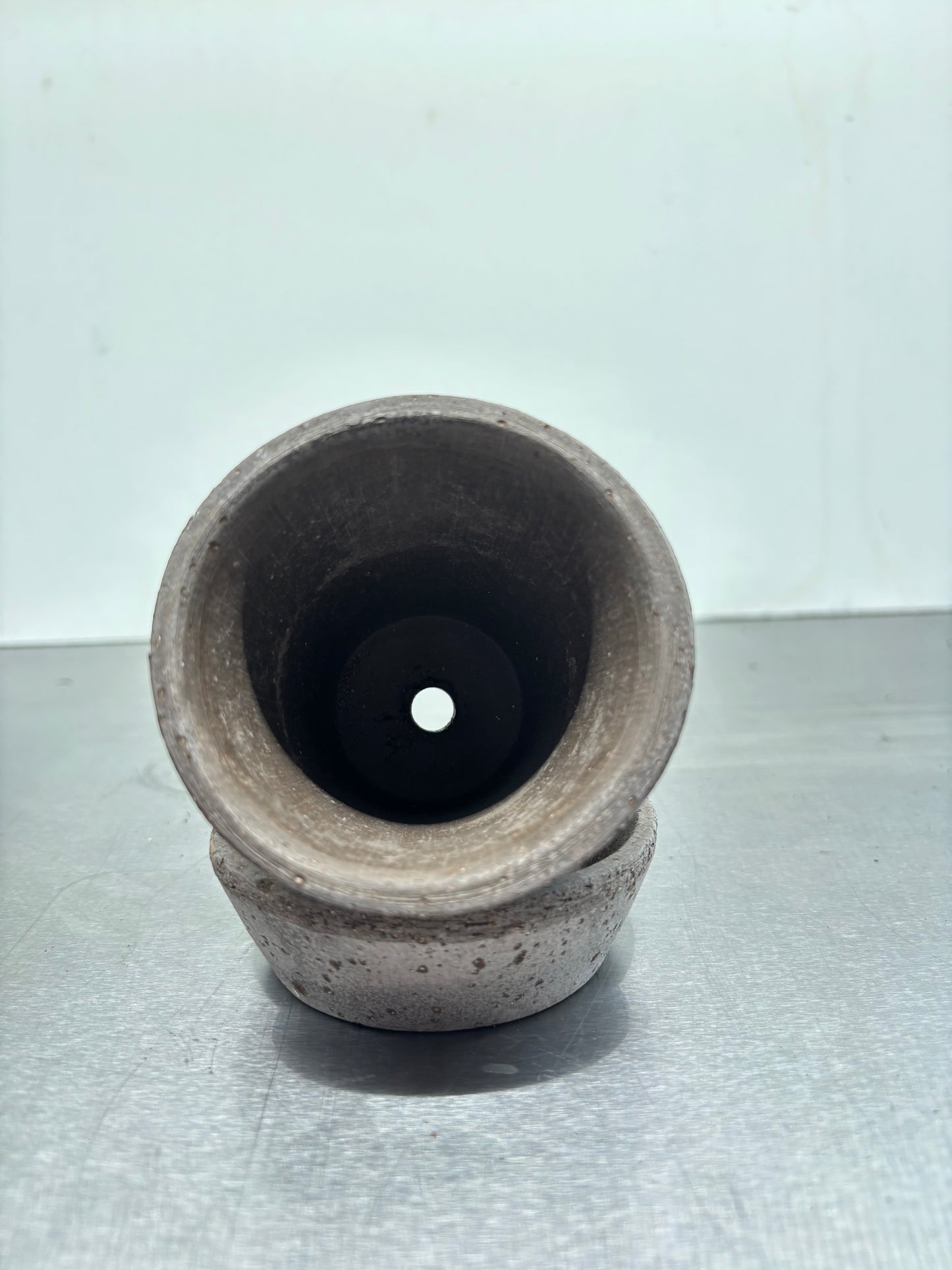 Bergs potts- Clay pot, 9.5x8cm