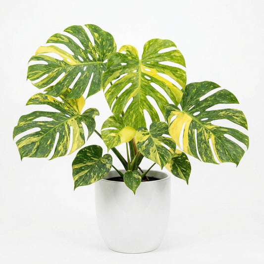 Variegated Monstera plant 