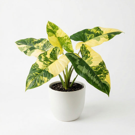 Schismatoglottis wallichii Variegated - exotic tropical Aroid plant