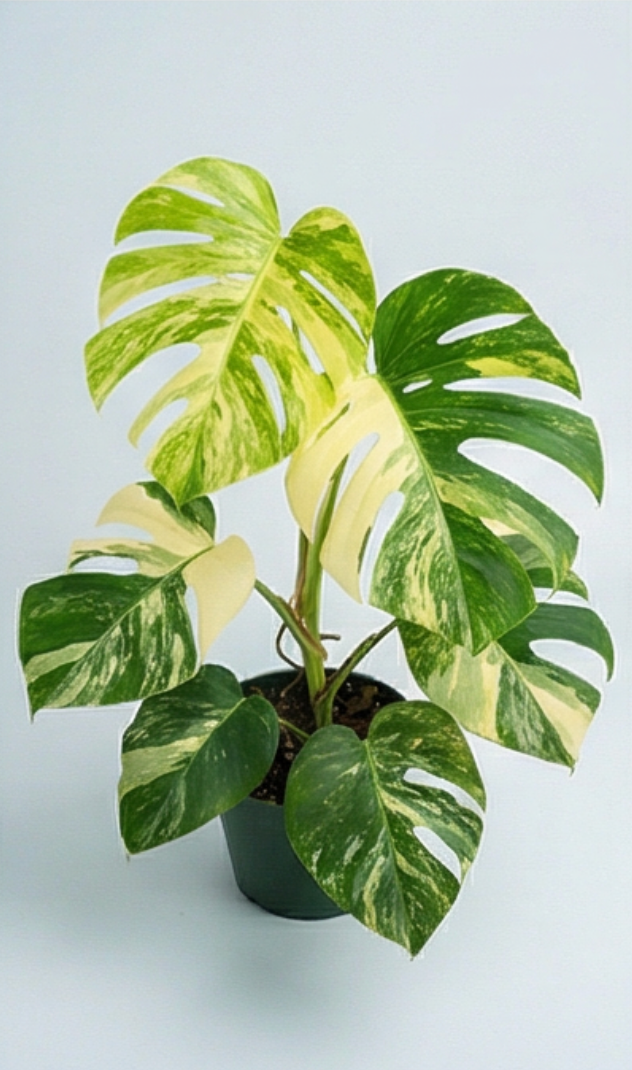 Monstera borsigiana Aurea - Preorder