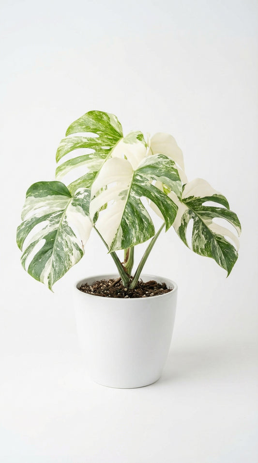 Monstera borsigiana Albo - Preorder