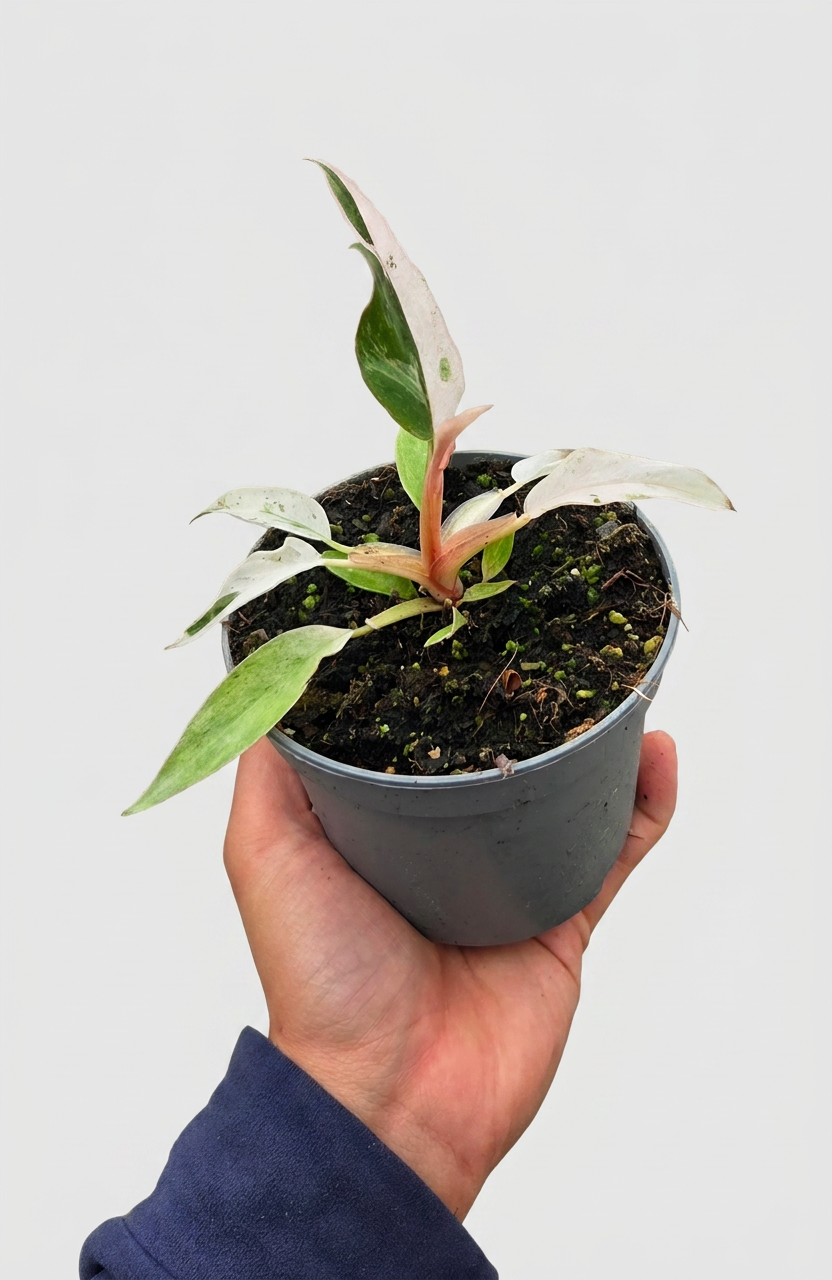 Philodendron Strawberry Caramel Marble
